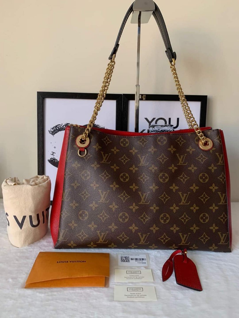 LV LOUIS VUITTON SURENE MM NOIR, Luxury, Bags & Wallets on Carousell