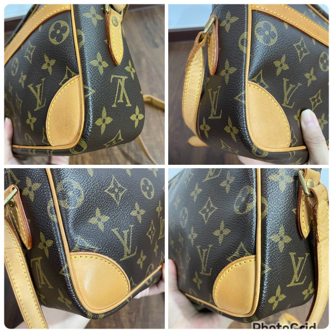 Restoration of Sticky Louis Vuitton Monogram Bucket Bag 27