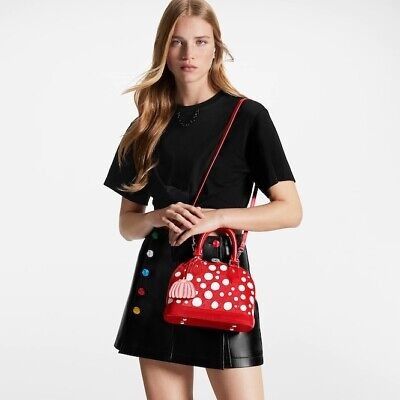 Louis Vuitton x Yayoi Kusama Alma BB Top-Handle Bag