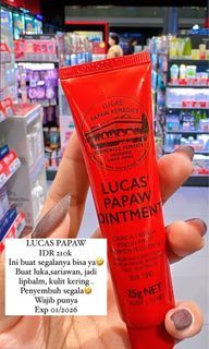 LUCAS PAPAW ORIGINAL 100% SINGAPORE