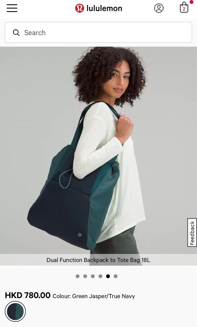 Dual Function Backpack to Tote Bag 18L