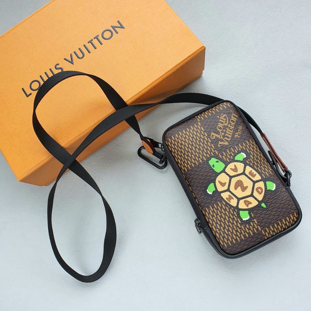 Louis Vuitton LV2 Double phone pouch, Luxury, Bags & Wallets on Carousell