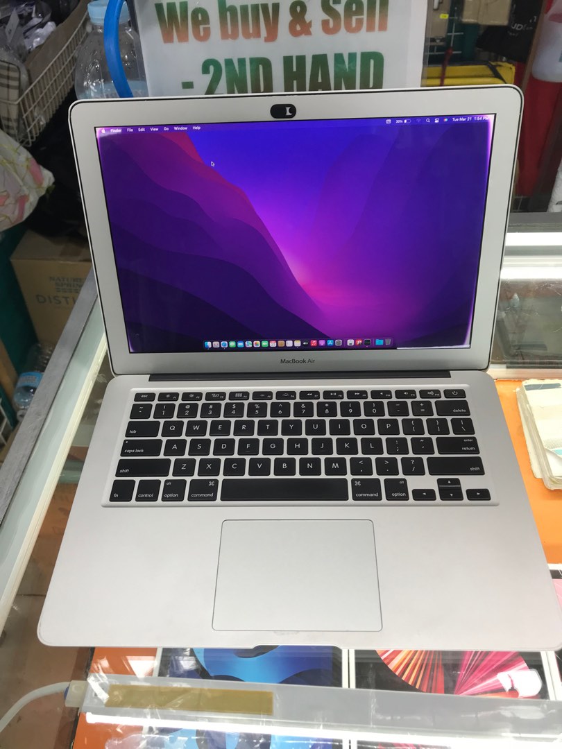 MacBook Air 2015 Core i5 4Gb 128Ssd 13.3inch macOS Monterey, Computers
