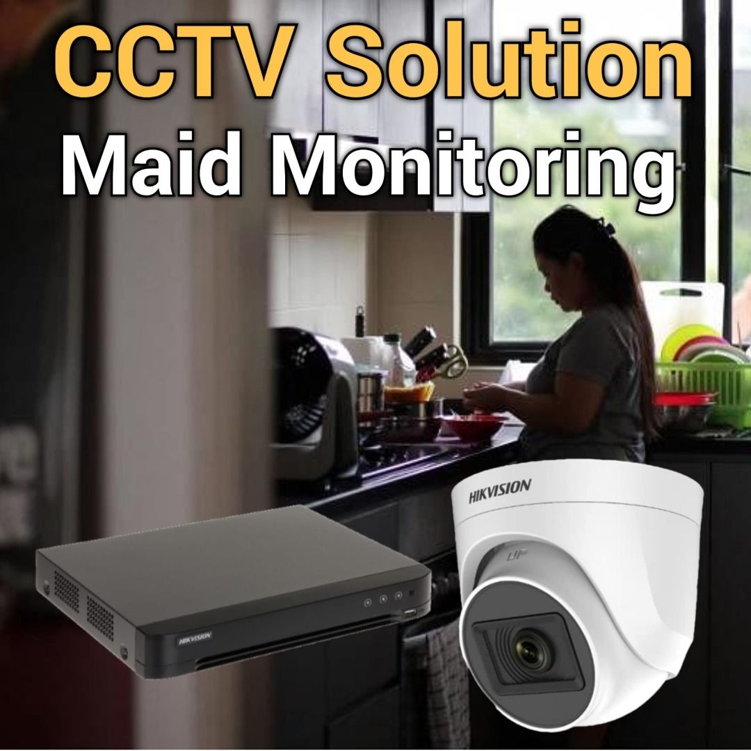 Maid monitoring CCTV Solution Home Elderly Care Child Infant