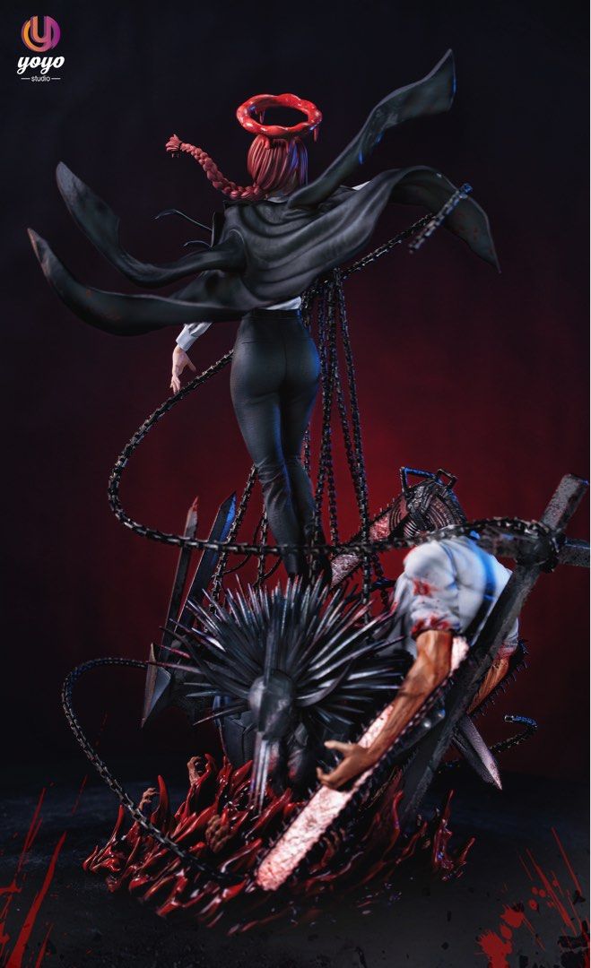 Makima Control Devil GK Figure Yoyo Studio Chainsaw Man, Hobbies & Toys