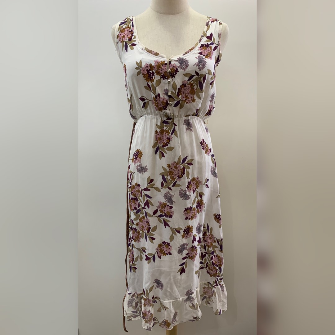 Massimo dutti floral dress outlet