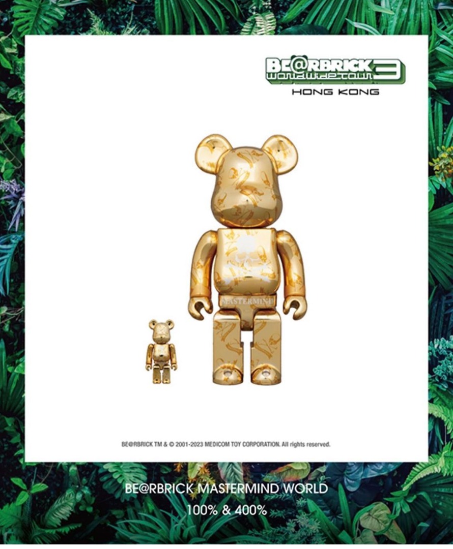 スーパーセール期間限定 Bearbrick Mastermind 展会限定400%100