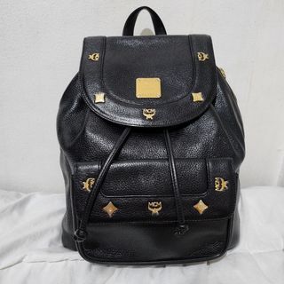 MCM leather backpack