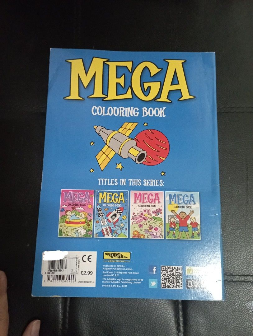 Mega Coloring Book for Kids on Carousell
