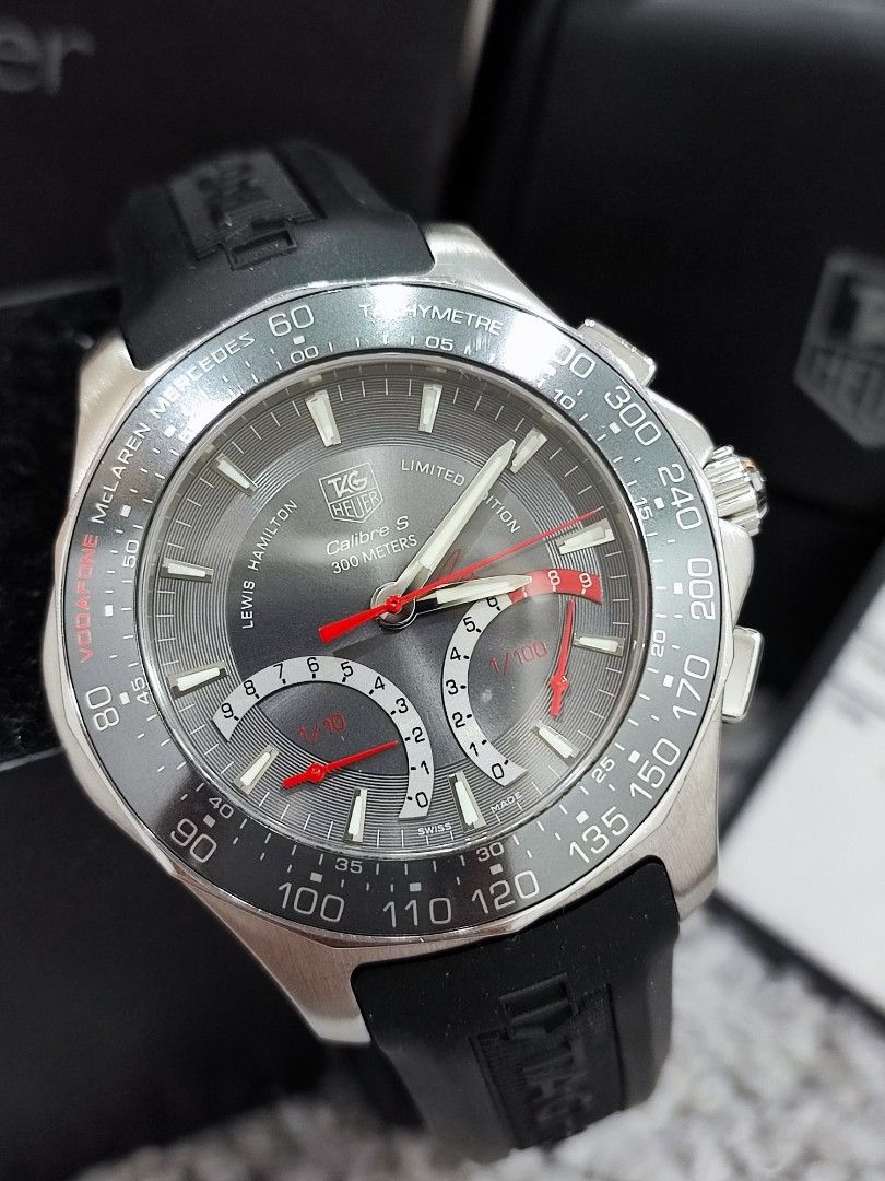 Tag heuer lewis hotsell hamilton limited edition