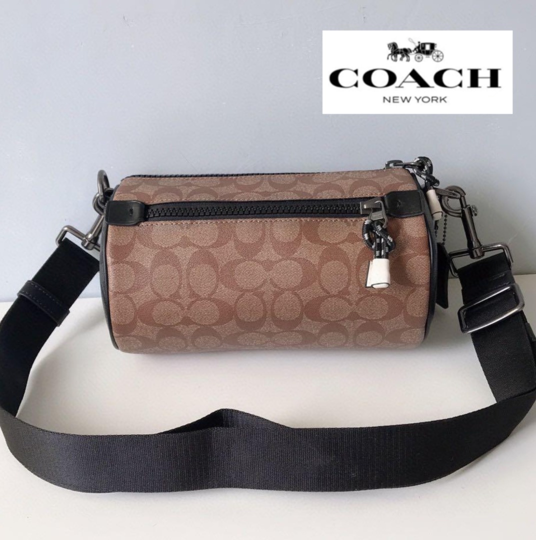 Coach barrel bag signature store