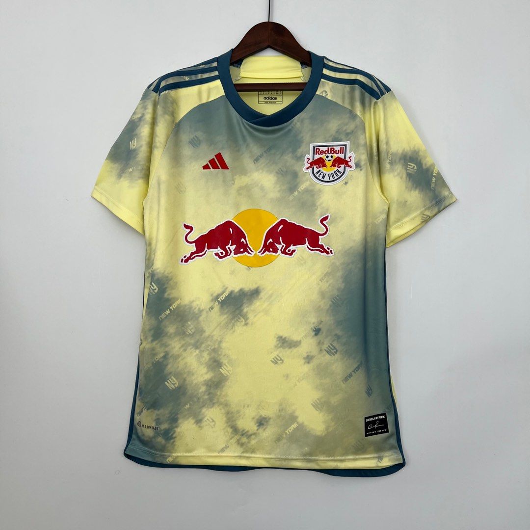 New York Red Bulls Away Jersey 23/24, Sports Equipment, Sports & Games,  Racket & Ball Sports on Carousell