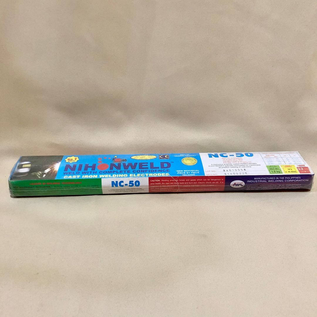 NIHONWELD NC50 Cast Iron Welding Electrodes Welding rod, Commercial