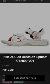 nike ACG air deschutz 'spruce'