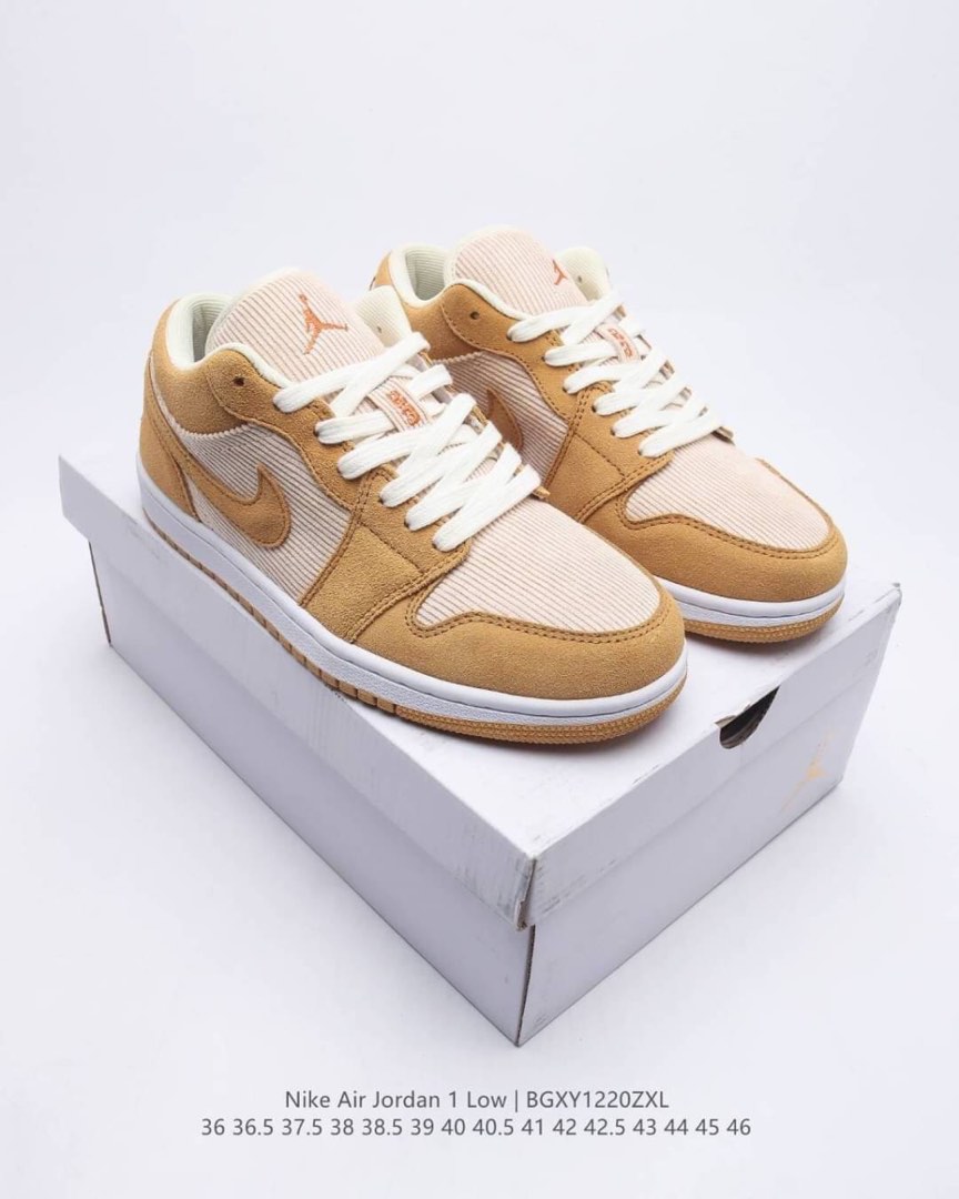 Nike Air Jordan 1 Low AJ1 Vintage style Men's and women's basketball shoes  . EU Size：36 36.5 37.5 38 38.5 39 40 40.5 41 42 42.5 43 44 45 46