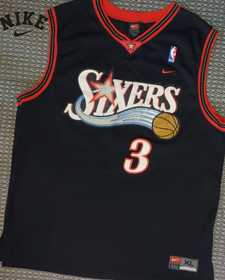 Nike iverson jersey hot sale