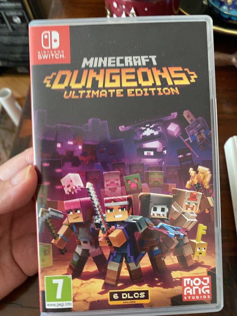 Nintendo Switch Minecraft Dungeons Ultimate Carousell Edition, Gaming, Video Video Games, on Nintendo