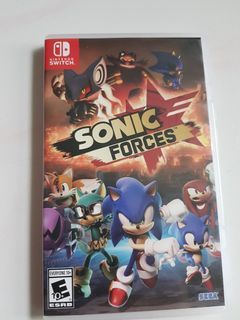 Nintendo switch SONIC FORCES
