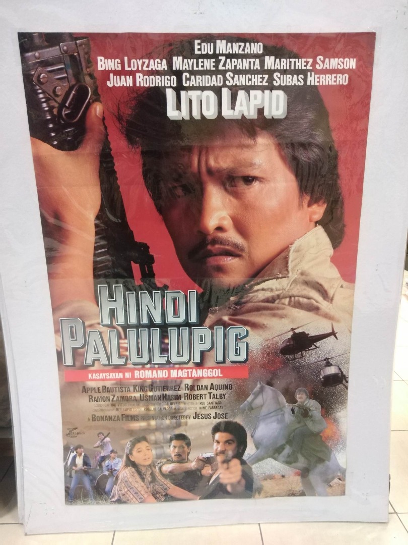 Old filipino movie poster