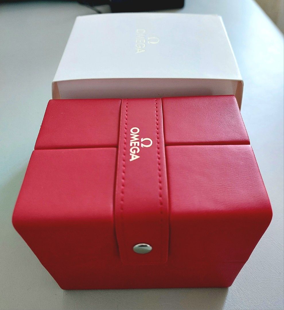 Omega Watch Box.Original AD