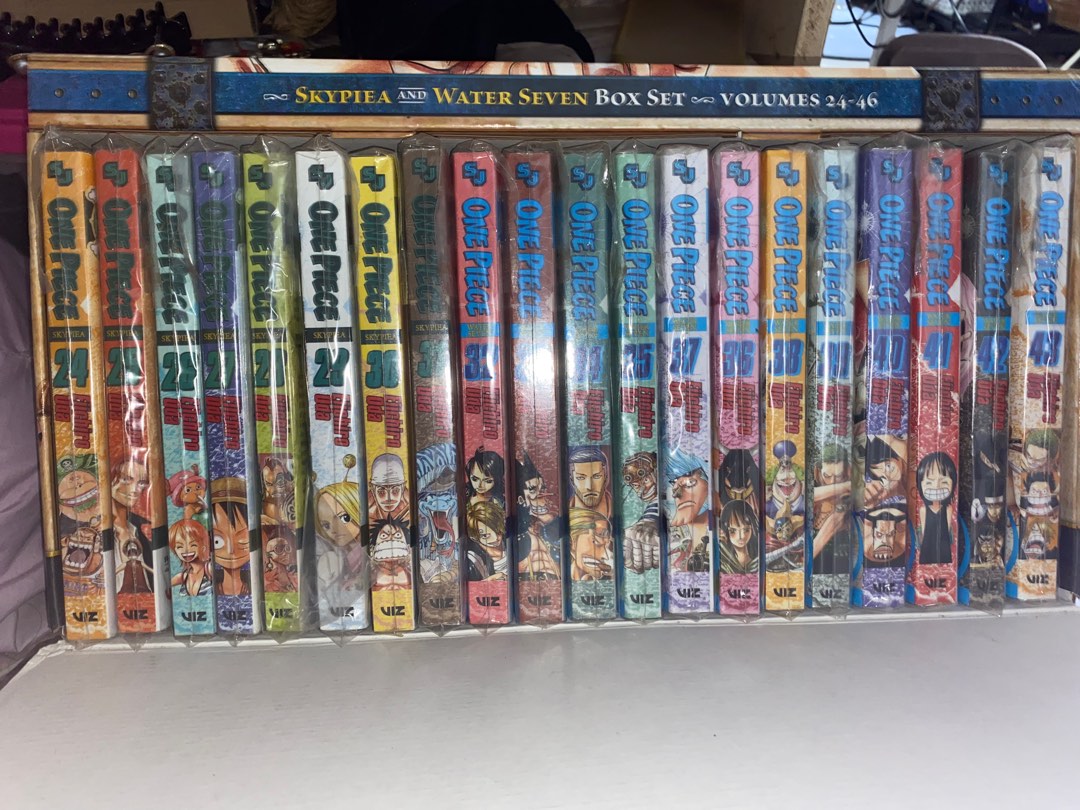 ONE PIECE BOX SET SKYPIEA AND WATER SEVEN, Hobbies & Toys, Books