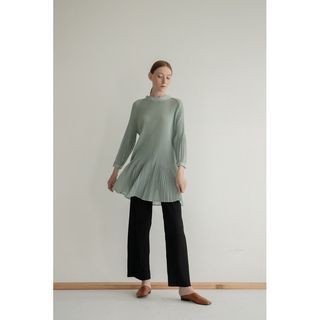 ORGEO Ambre Dress in Pistachio