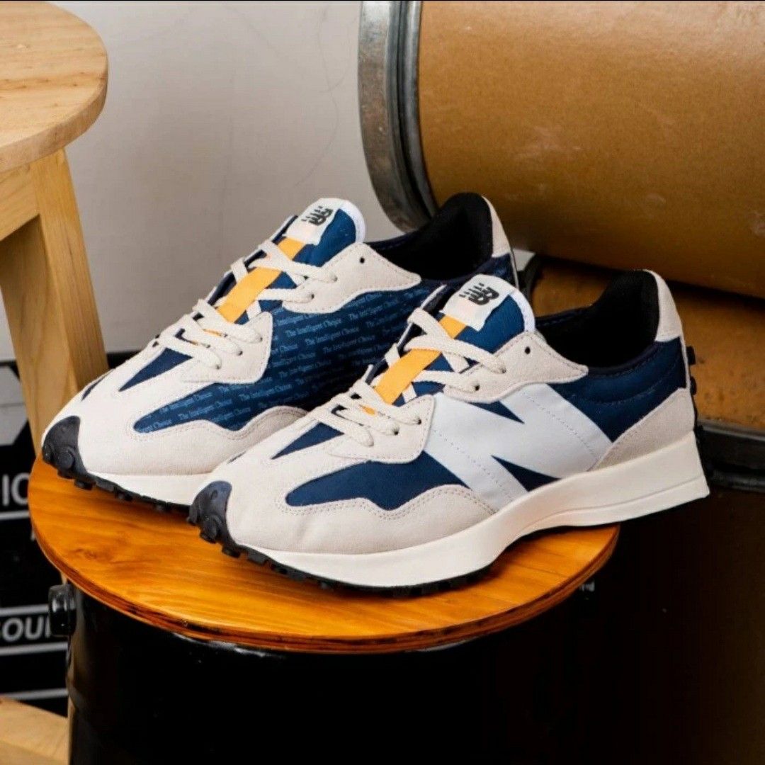 ORIGINAL-NEW BALANCE WS 327 BA, Fesyen Pria, Sepatu , Sneakers di Carousell
