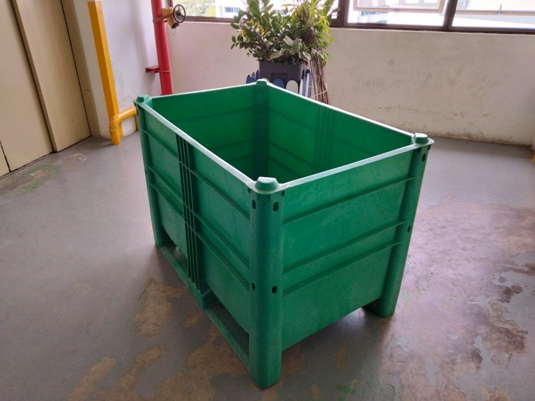Pallet Bin, Furniture & Home Living, Outdoor Furniture on Carousell