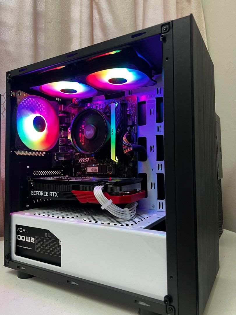 Pc gaming editing RTX 3060, Computers & Tech, Desktops on Carousell