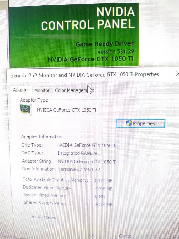 PC i7 8GB RAM 480GB SSD NVIDIA GTX 1050 TI GAMING EDITING PHOTOSHOP