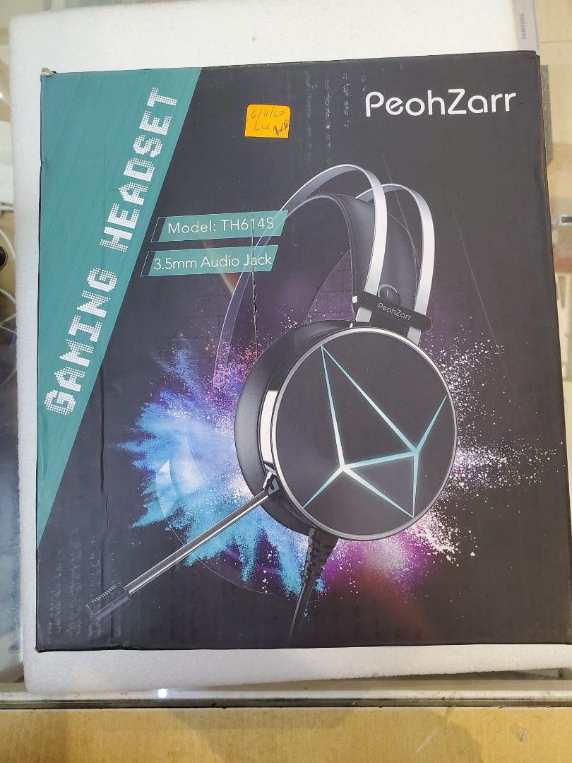 PeohZarr Gaming Headset TH614S Audio Headphones Headsets on Carousell