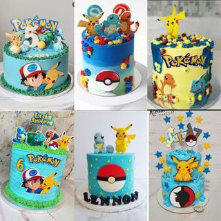 Pokemon cakes