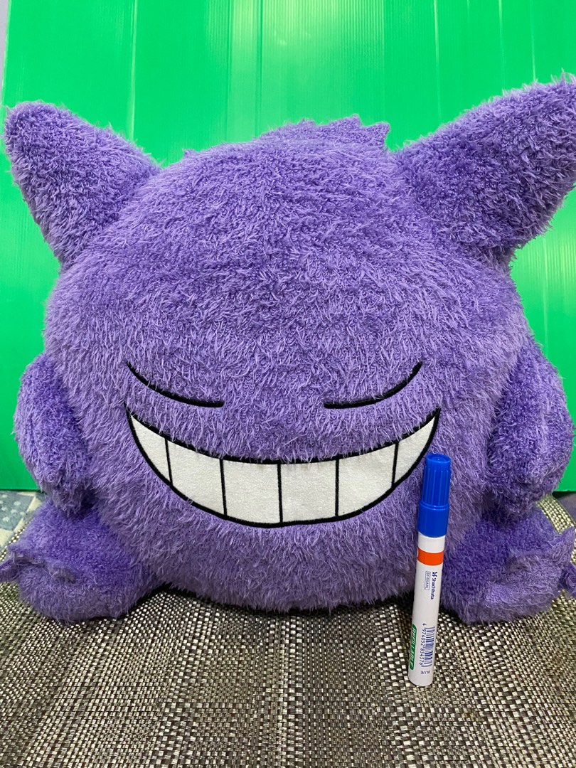 Pokemon Gengar Plush, Hobbies & Toys, Toys & Games on Carousell