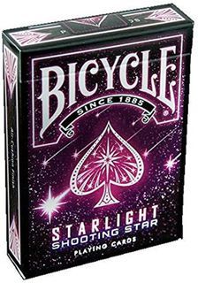 Poker Cards - Bicycle Starlight Shooting Star V2 (Special Limited seal) Playing Cards, USPCC 2021, Collectable Playing Cards, reprint, Kickstarter V1 originally 2016, limited edition of 2448, unnumbered. Cosmic, galaxy, space. Brand new, sealed, MM