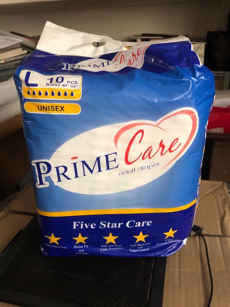 Primecare adult diapers, Health & Nutrition, Medical Supplies & Tools