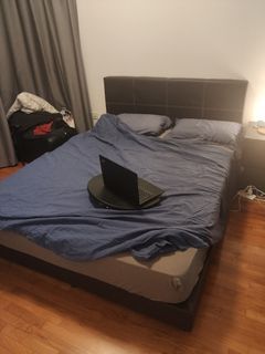 Queen Size Bed + free mattress