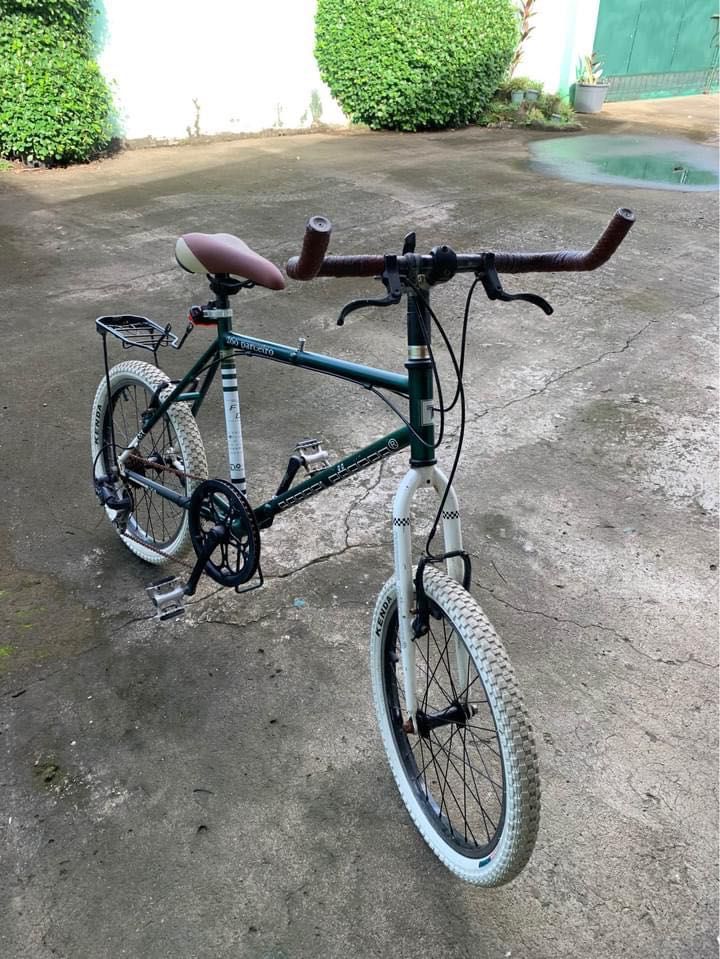 Rare 'folding' Minivelo: Doppelgänger 260 Parceiro British Green