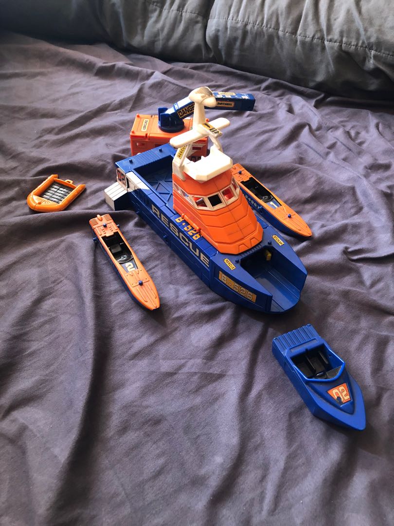 Rare matchbox big rescue boat Hobbies Toys Toys Games on