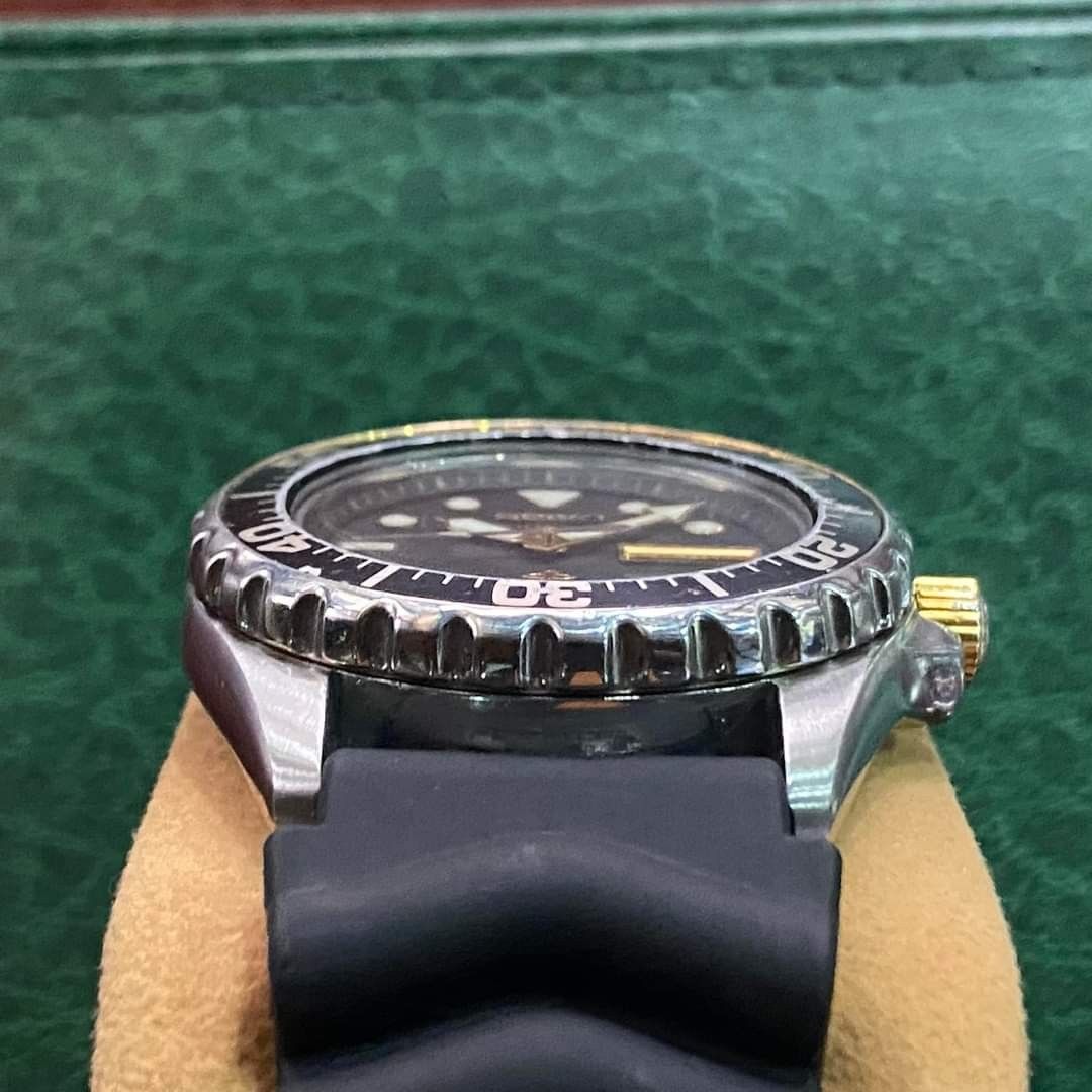 Rare Seiko SKJ003 Kinetic Sports 200 Meters Scuba Air Diver s