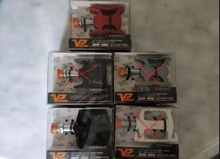 Almost Sold Out RARE VP ONE HiPAC CARBON PEDALS 85grams pedals light weight Made In Taiwan