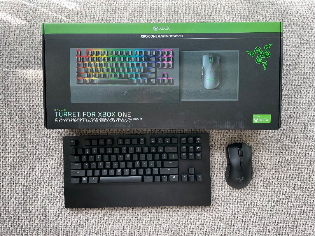 Razer Turret wireless mechanical gaming keyboard and mouse, Computers & Tech, Parts