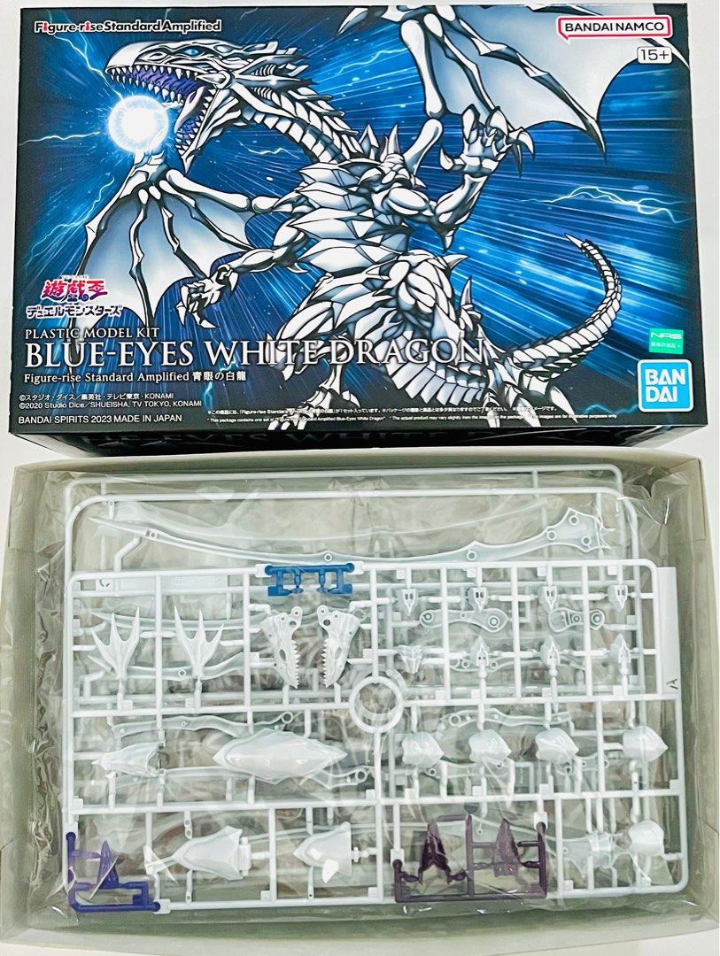 Blue-Eyes White Dragon Amplified Ver Yu-Gi-Oh! Figure-rise Standard Model  Kit