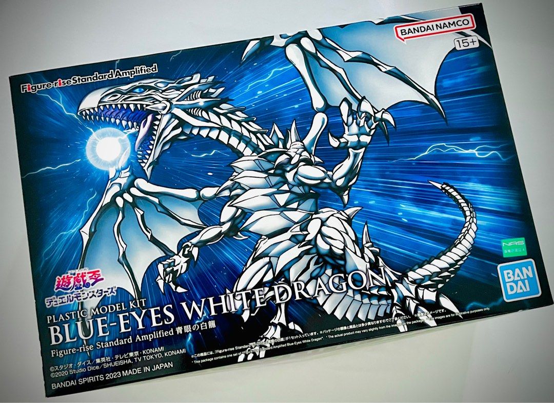 Blue-Eyes White Dragon Amplified Ver Yu-Gi-Oh! Figure-rise Standard Model  Kit