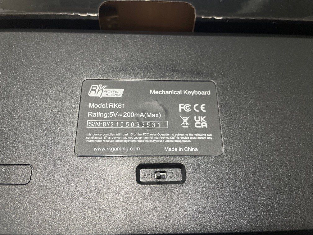 RK 61 Mechanical Keyboard, Computers & Tech, Parts & Accessories ...