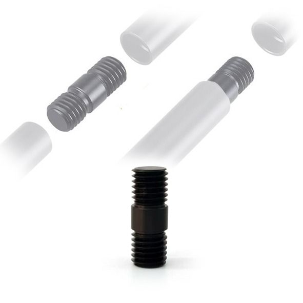 Rod Extension Connector Joint with M12 Thread Screw Support 15mm Rods ...