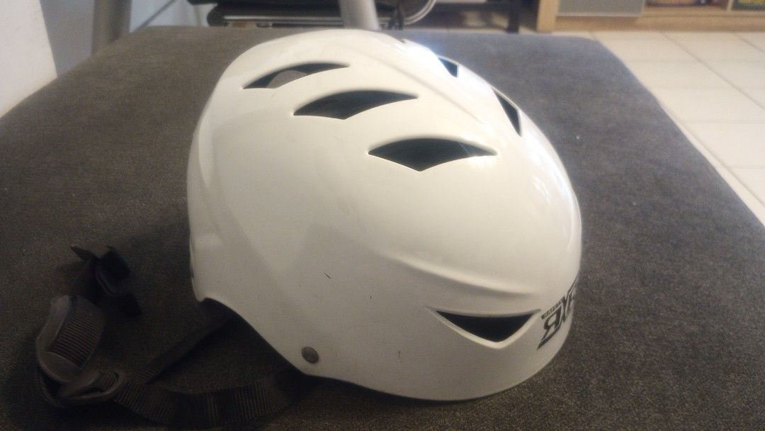 RxR Bike Helmet White Sports Equipment Bicycles Parts