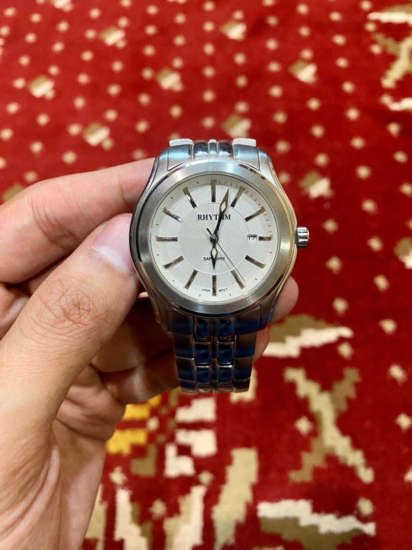 Rhythm sapphire watch hot sale