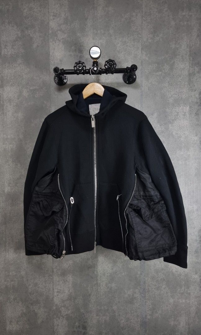 sacai undercover zip up blouson | www.isel.com.br