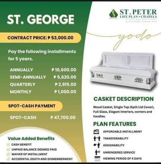 Saint George P L A N