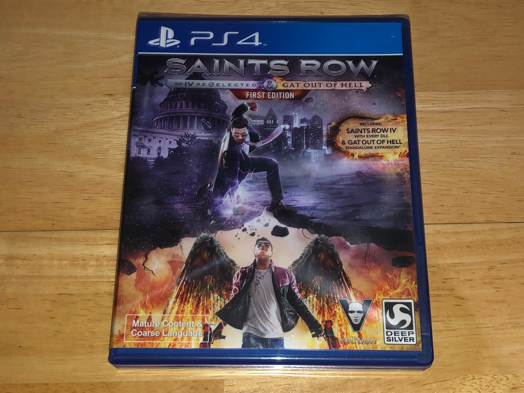 Saints Row IV: Re-Elected & Gat Out Of Hell - First Edition (PS4)